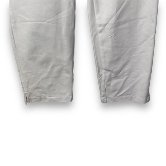 Susan Graver Ankle Pants White Classic Fit Stretch XS - Picture 5 of 10